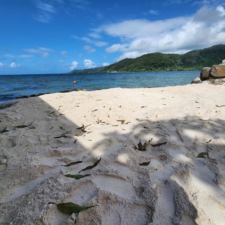 Duplex En Bord De Mer Fare Tahitea Pension Taputapuapea Kültér fotó