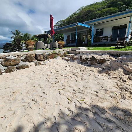 Duplex En Bord De Mer Fare Tahitea Pension Taputapuapea Kültér fotó