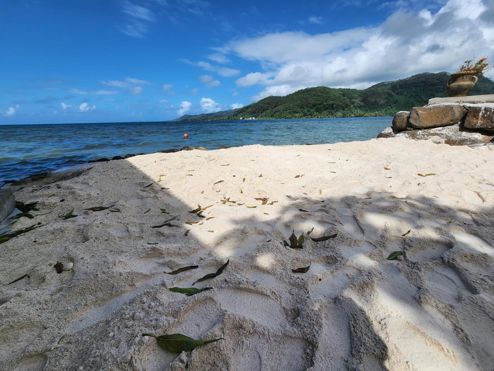 Duplex En Bord De Mer Fare Tahitea Pension Taputapuapea Kültér fotó