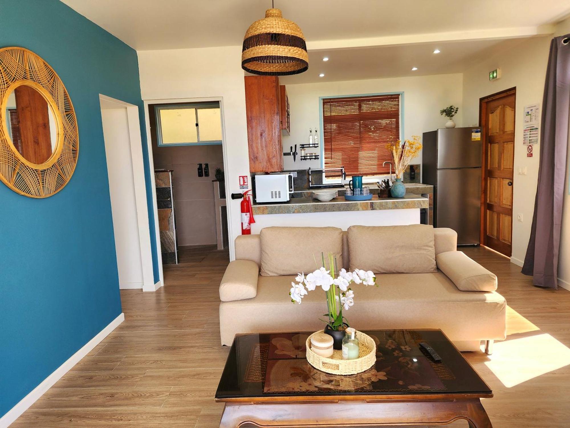 Duplex En Bord De Mer Fare Tahitea Pension Taputapuapea Kültér fotó